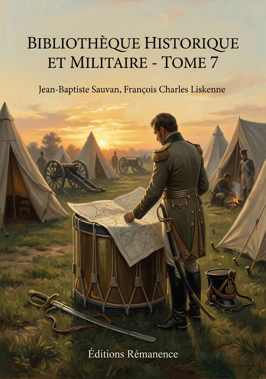Livre Bibliothèque historique et militaire - Tome 7 par Jean-Baptiste Sauvan, François Charles Liskenne - Couverture - Editions Remanence