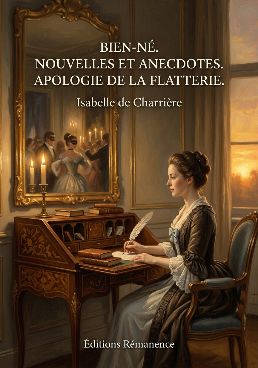 Livre Bien-né. Nouvelles et anecdotes. Apologie de la flatterie. par Isabelle de Charrière - Couverture - Editions Remanence