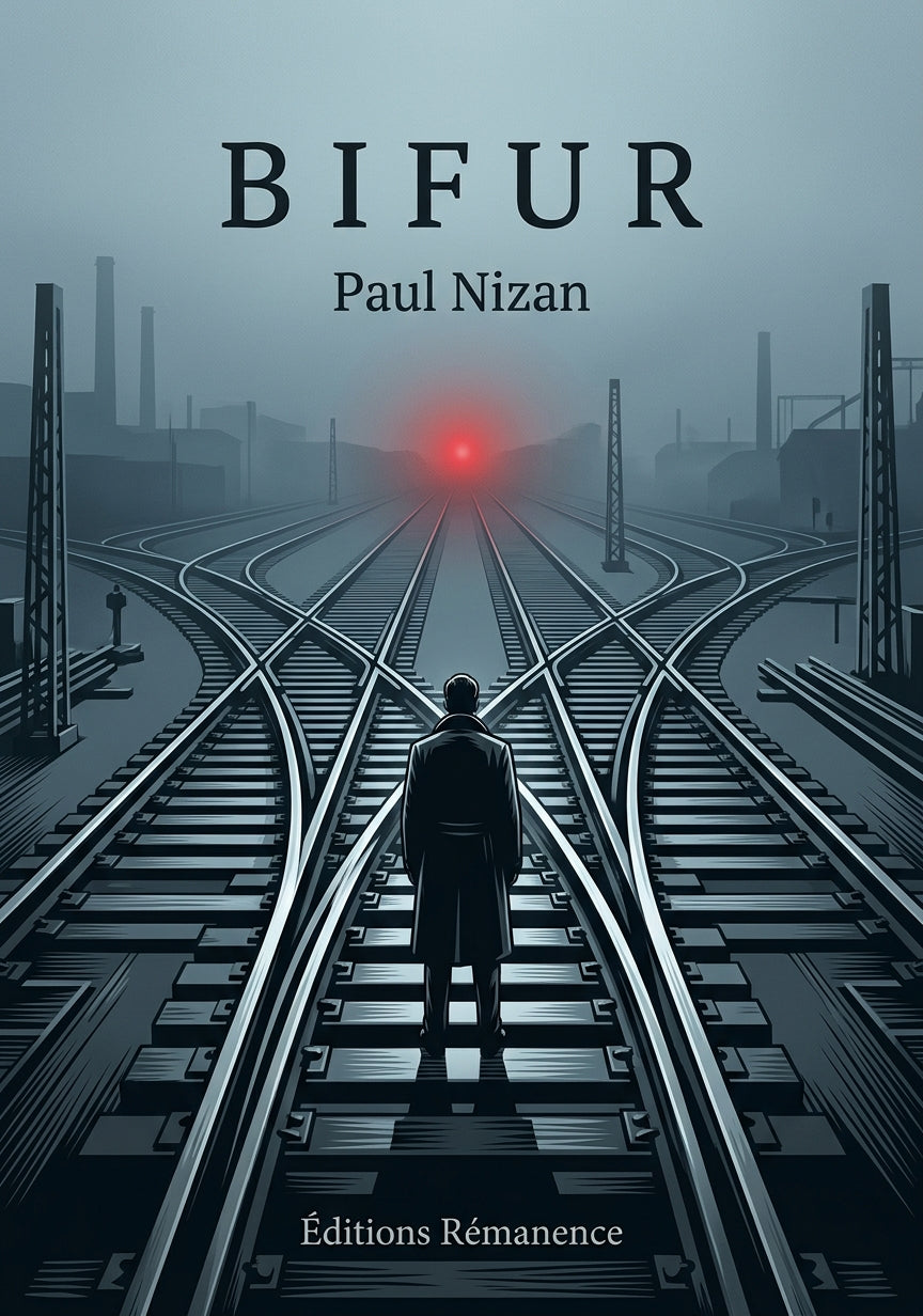 Livre Bifur par Paul Nizan - Couverture - Editions Remanence
