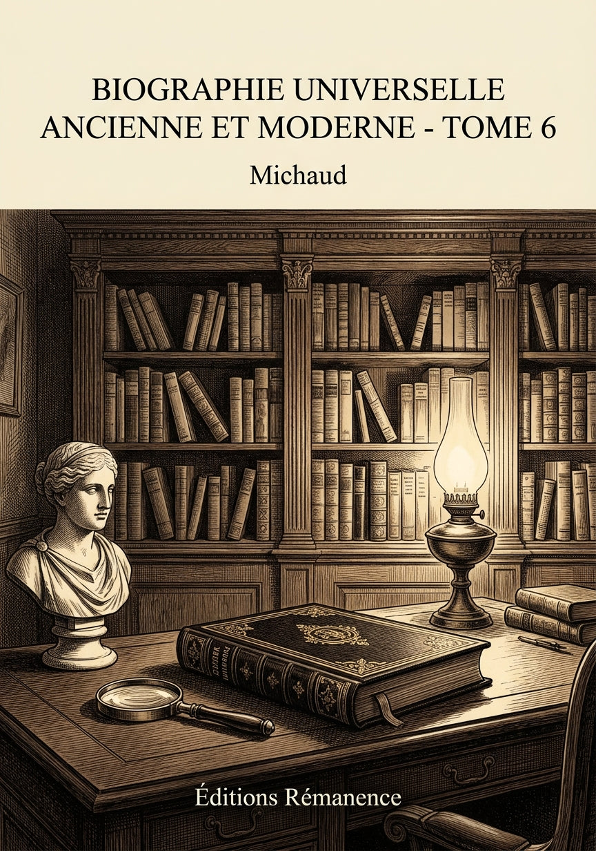 Livre Biographie universelle ancienne et moderne - Tome 6 par Michaud - Couverture - Editions Remanence