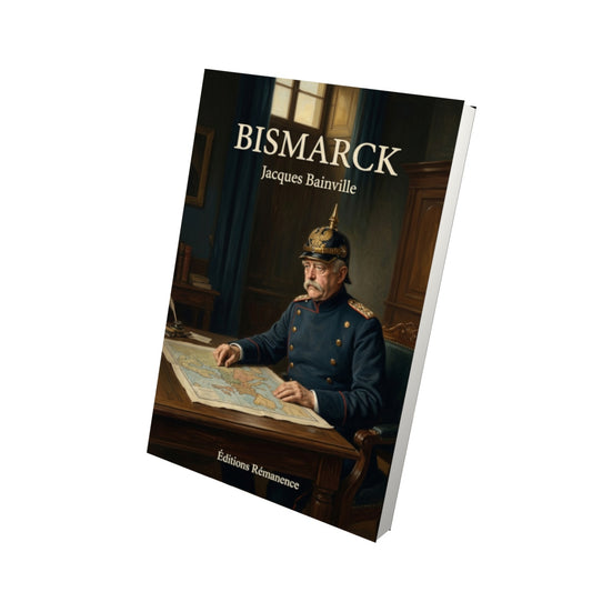 Livre Bismarck par Jacques Bainville - Vue 3D - Editions Remanence