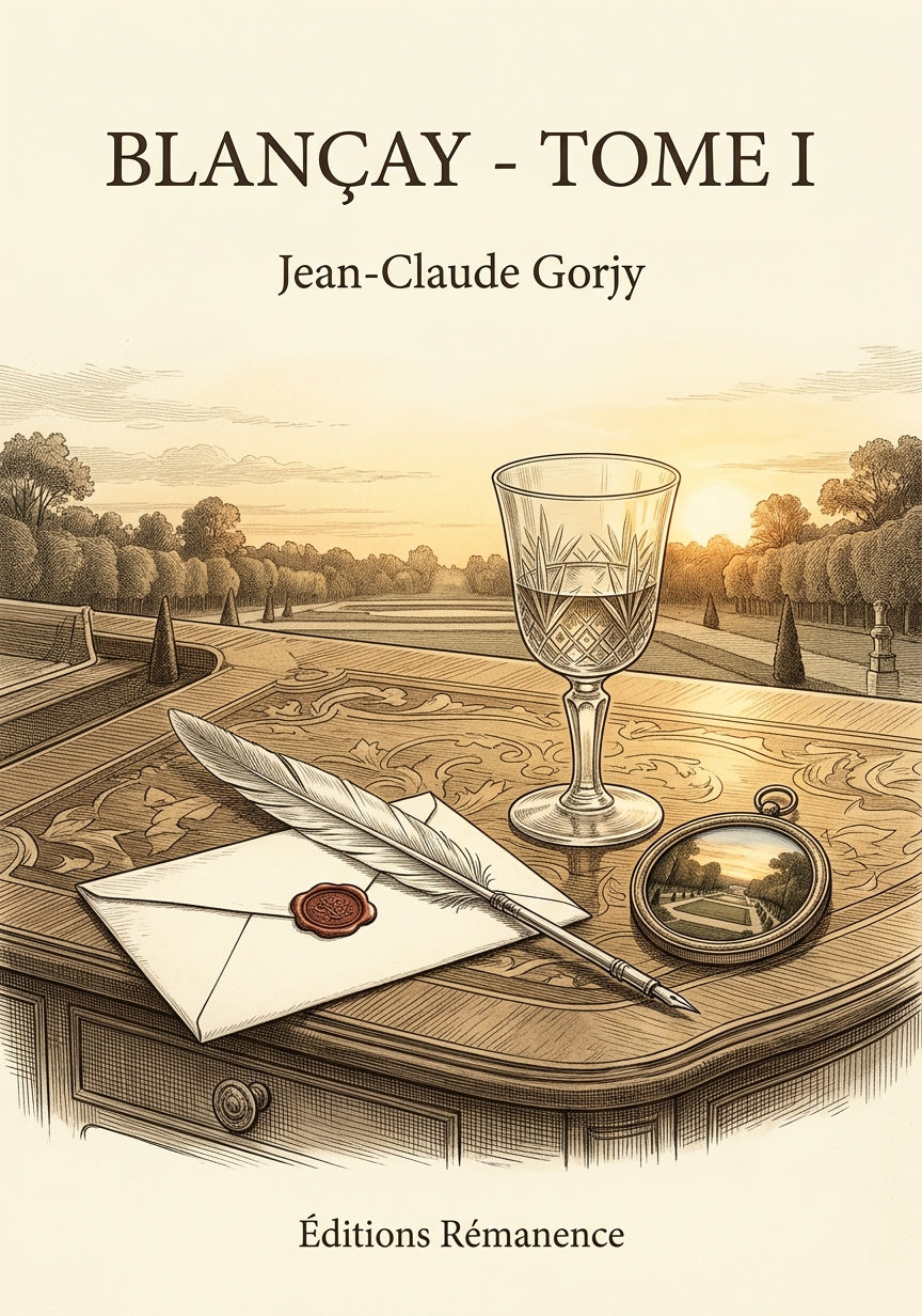 Livre Blançay - Tome I par Jean-Claude Gorjy - Couverture - Editions Remanence