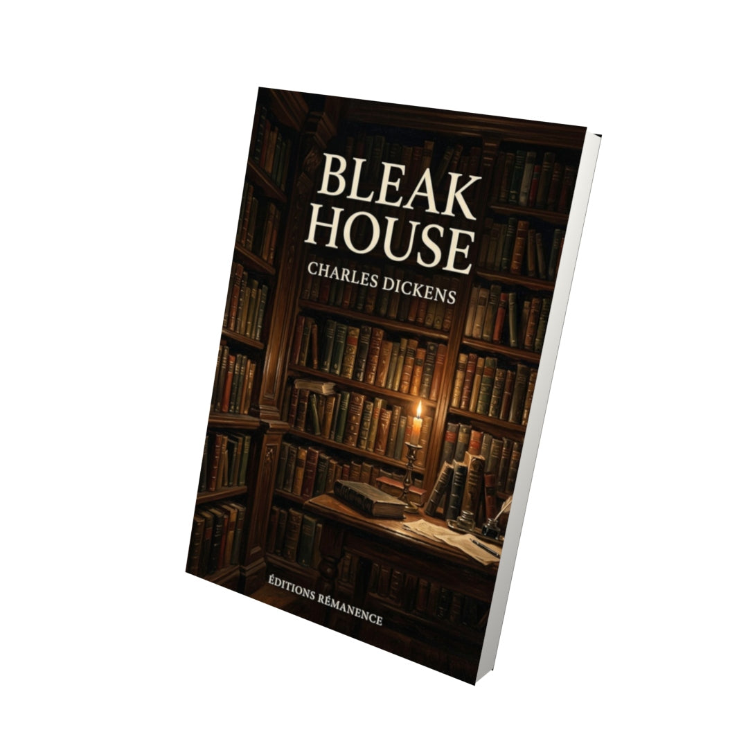 Livre Bleak House – Charles Dickens - Vue 3D - Editions Remanence