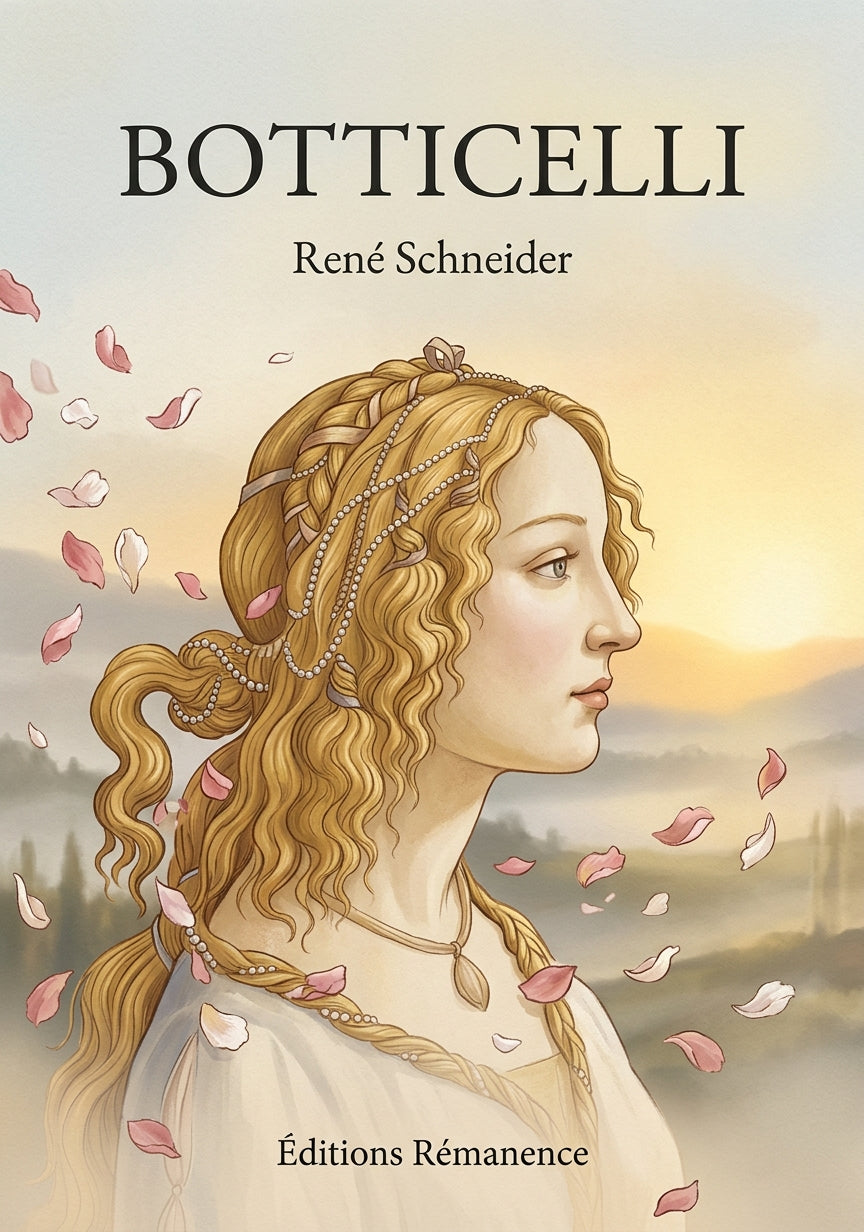 Livre Botticelli par René Schneider - Couverture - Editions Remanence