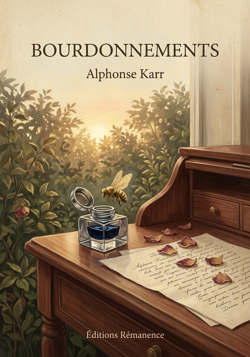 Bourdonnements - Alphonse Karr (Couverture)