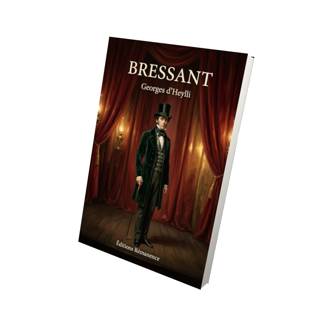 Livre Bressant par Georges d’Heylli - Vue 3D - Editions Remanence