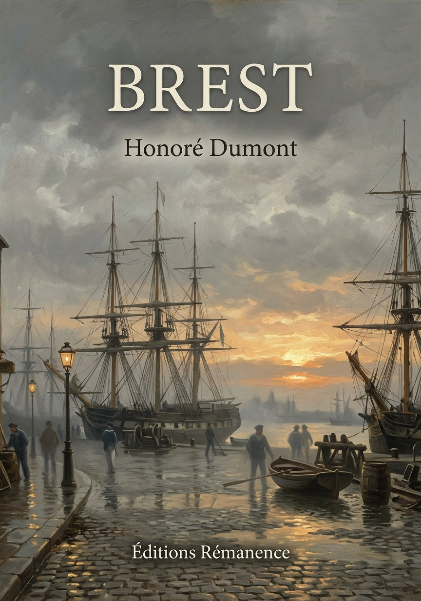 Livre Brest par Honoré Dumont - Couverture - Editions Remanence