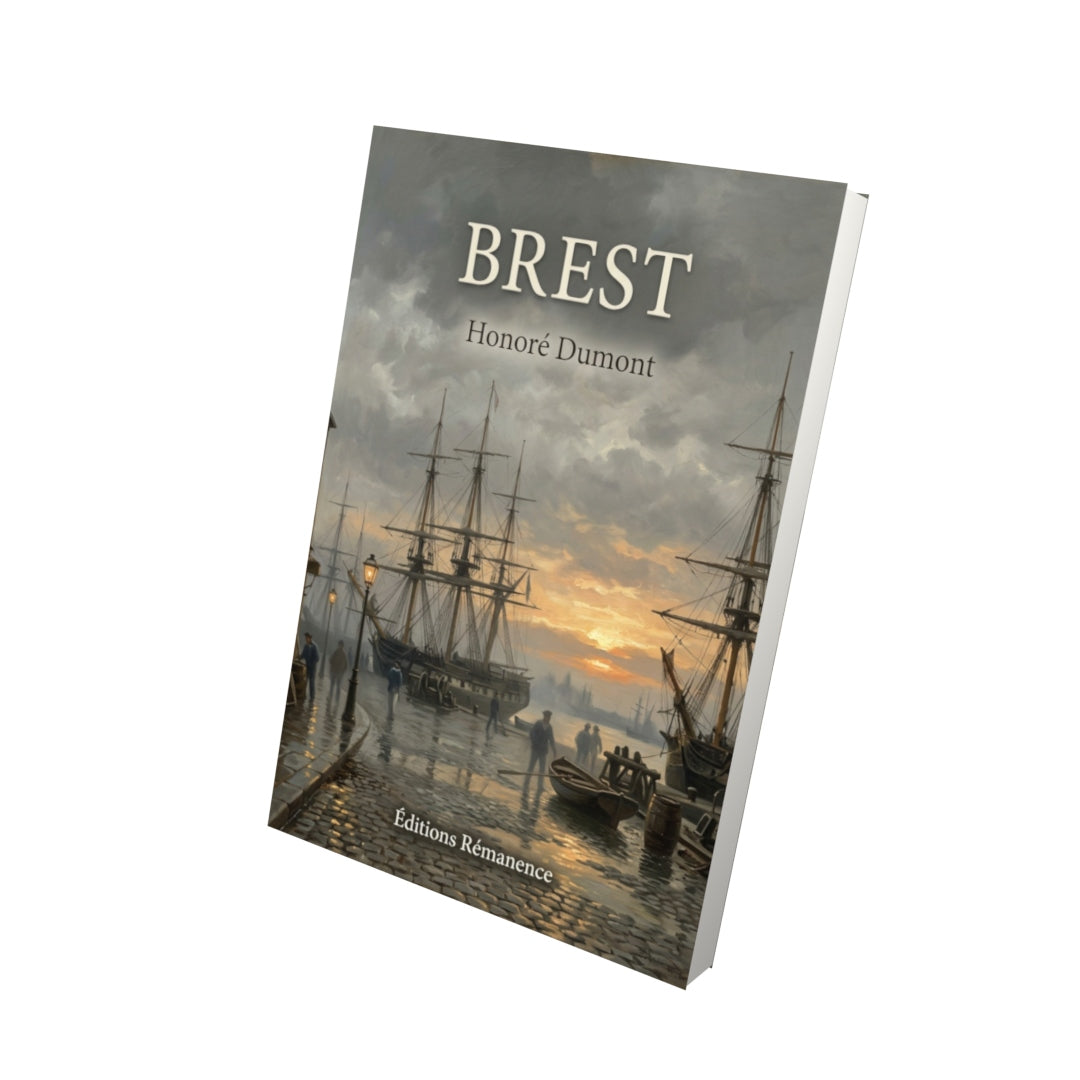 Livre Brest par Honoré Dumont - Vue 3D - Editions Remanence