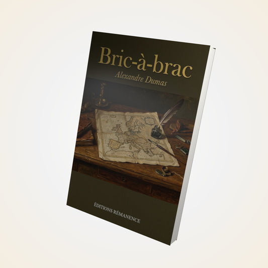 Livre Bric-à-brac - Alexandre Dumas - Couverture 3D