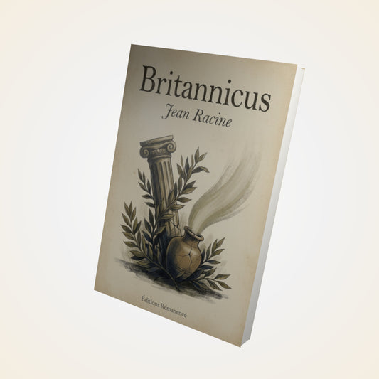 Livre Britannicus – Jean Racine - Couverture 3D