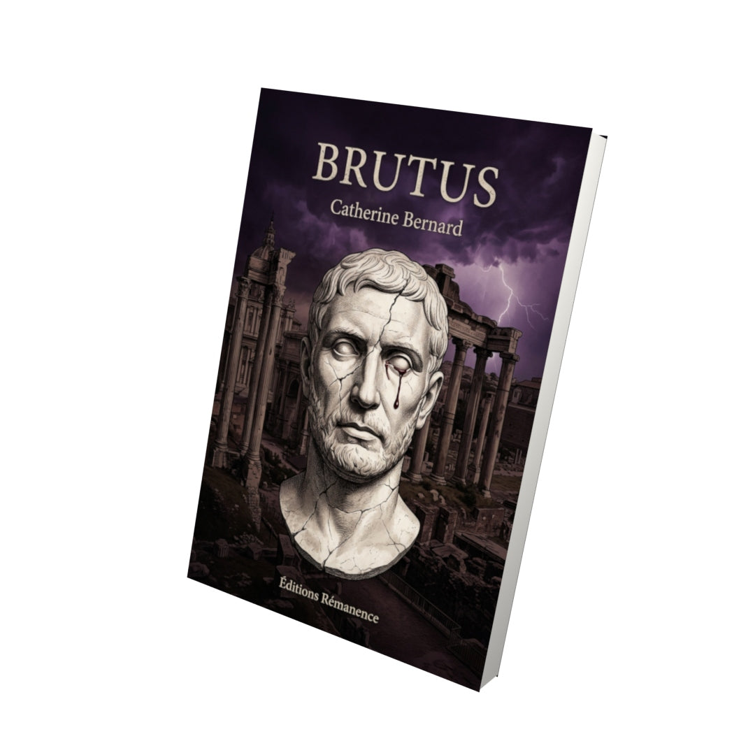 Livre Brutus par Catherine Bernard - Vue 3D - Editions Remanence