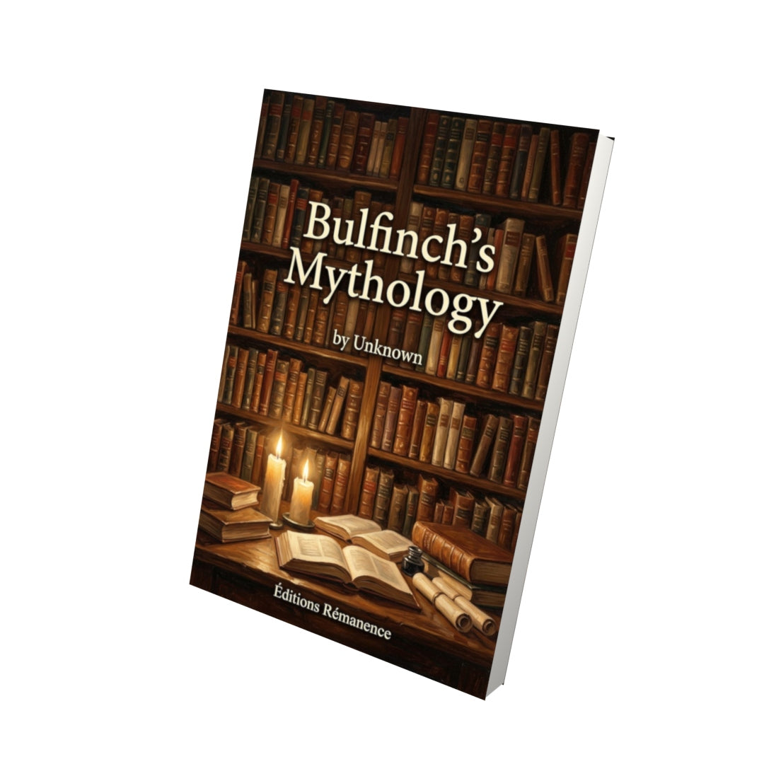 Livre Bulfinch's Mythology - Vue 3D - Editions Remanence