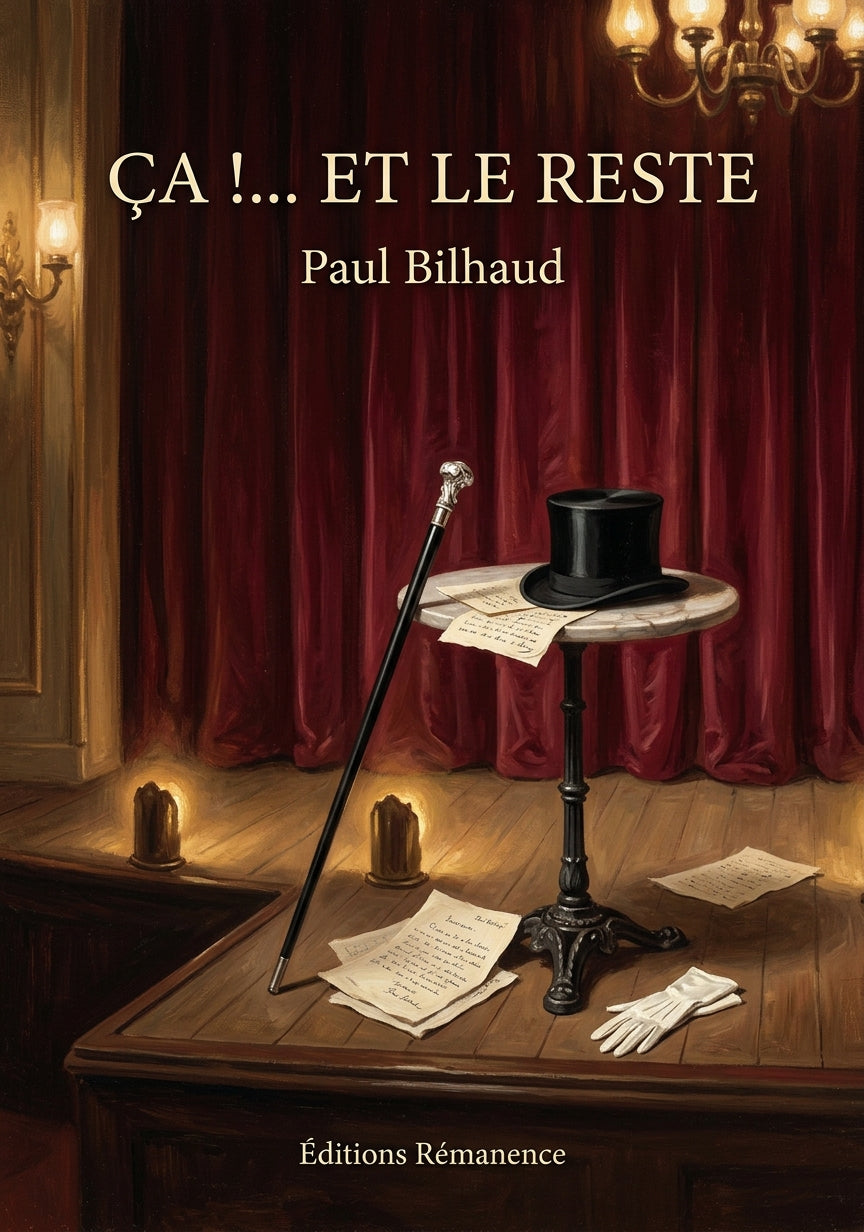 Livre Ça !… et le reste par Paul Bilhaud - Couverture - Editions Remanence
