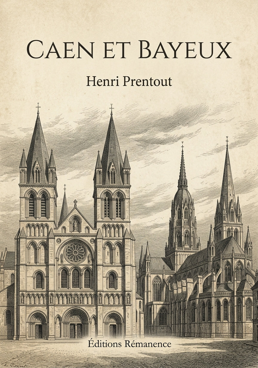 Caen et Bayeux - Henri Prentout (Couverture)