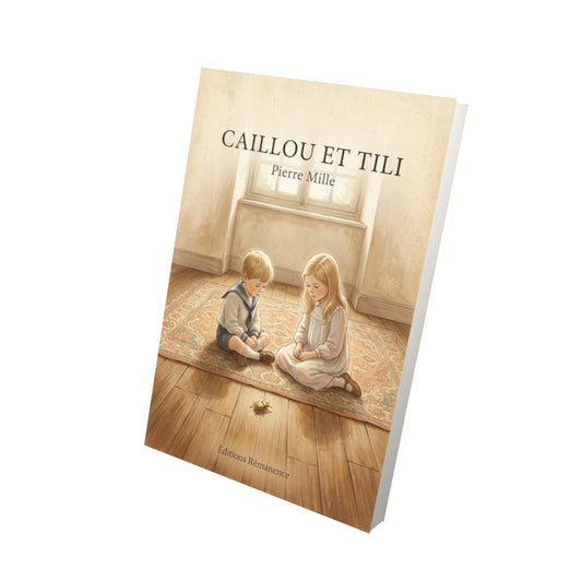 Livre Caillou et Tili - Pierre Mille - Vue 3D - Editions Remanence