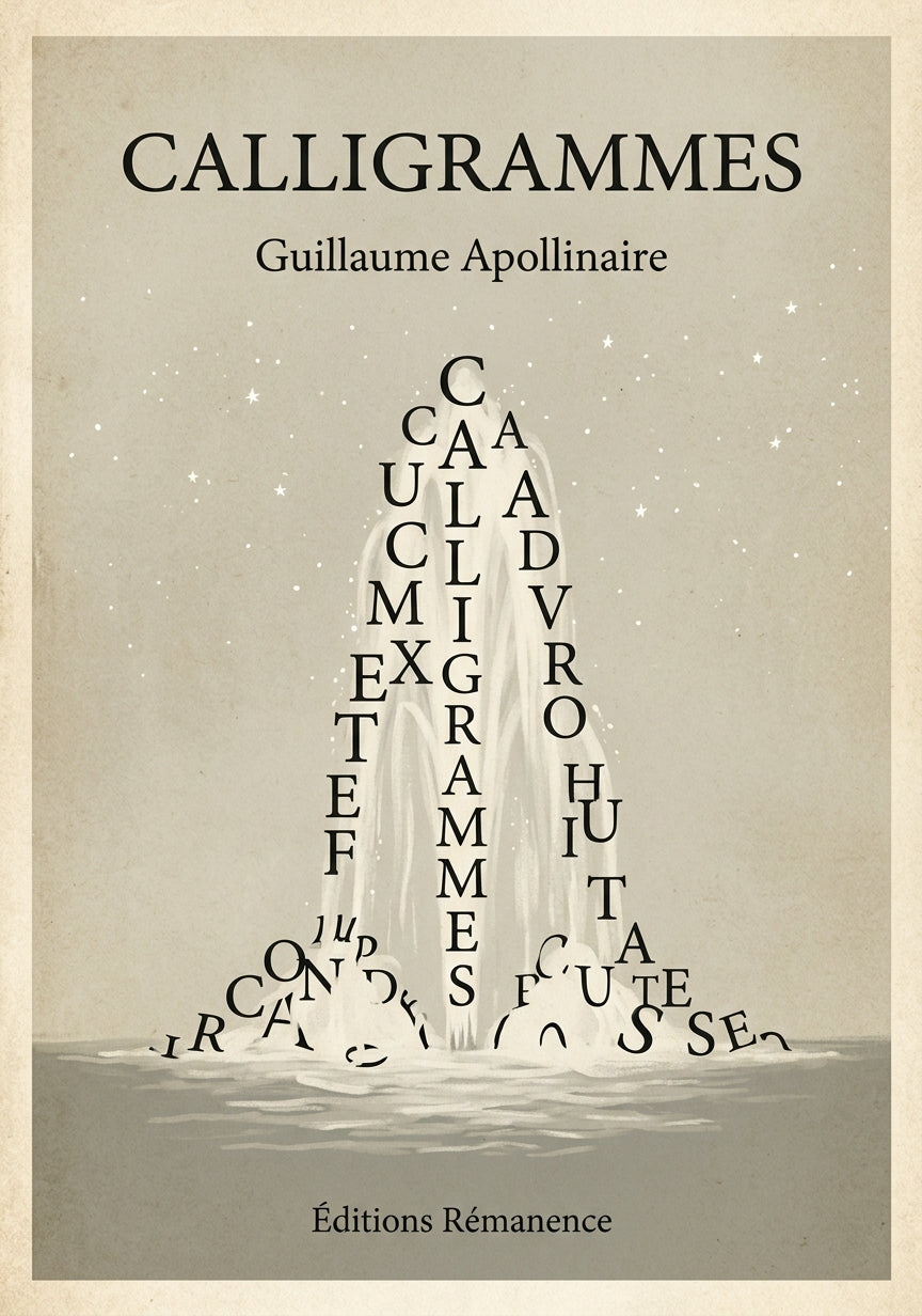 Calligrammes - Guillaume Apollinaire (Couverture)