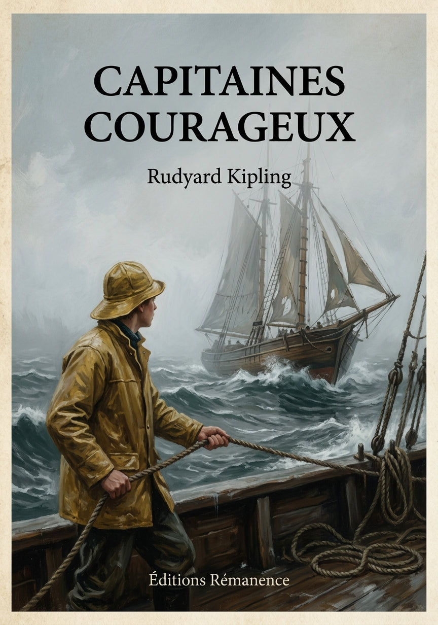 Capitaines Courageux - Rudyard Kipling (Couverture)