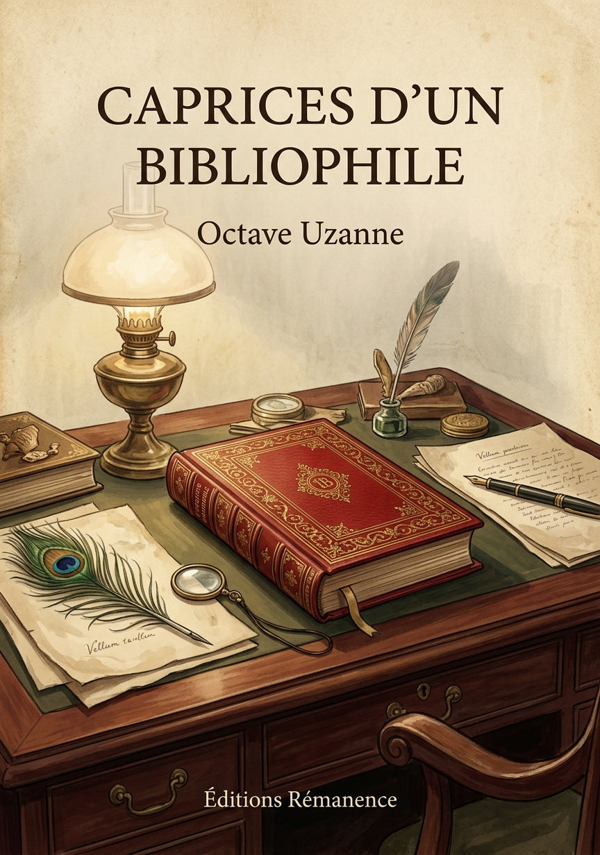 Caprices d'un Bibliophile - Octave Uzanne (Couverture)