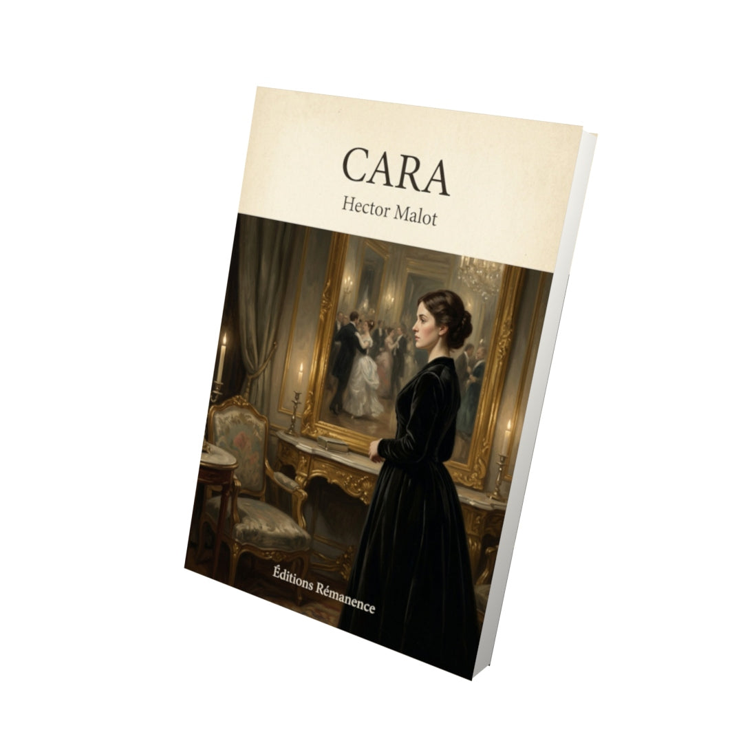Livre Cara - Hector Malot - Vue 3D - Editions Remanence