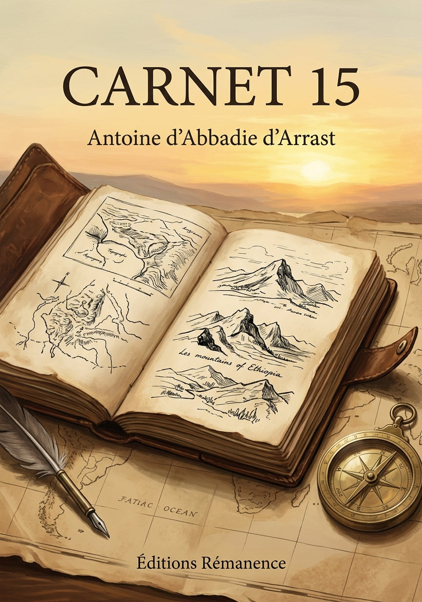 Livre Carnet 15 par Antoine d’Abbadie d’Arrast - Couverture - Editions Remanence