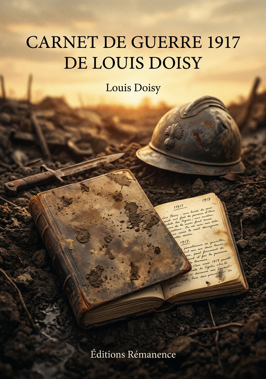 Livre Carnet de guerre 1917 de Louis Doisy par Louis Doisy - Couverture - Editions Remanence