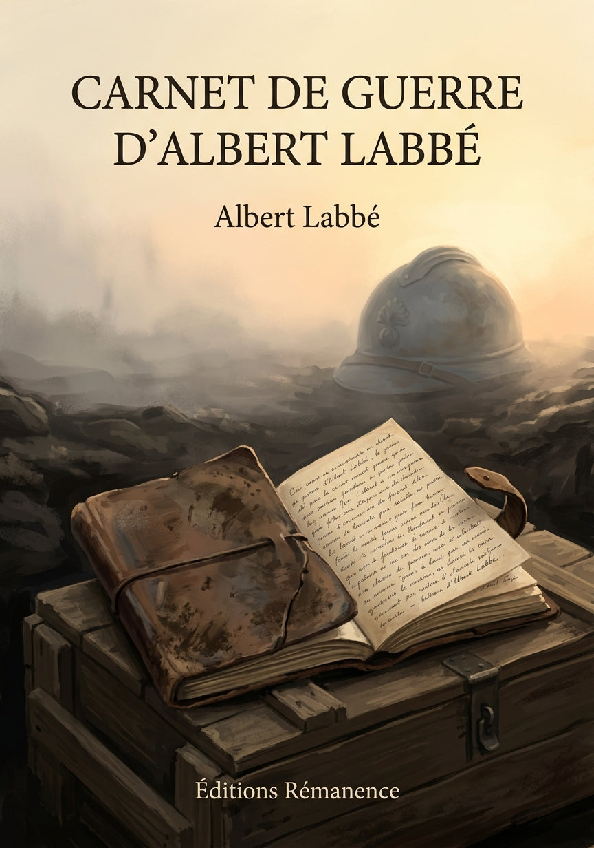 Livre Carnet de guerre d'Albert Labbé par Albert Labbé - Couverture - Editions Remanence