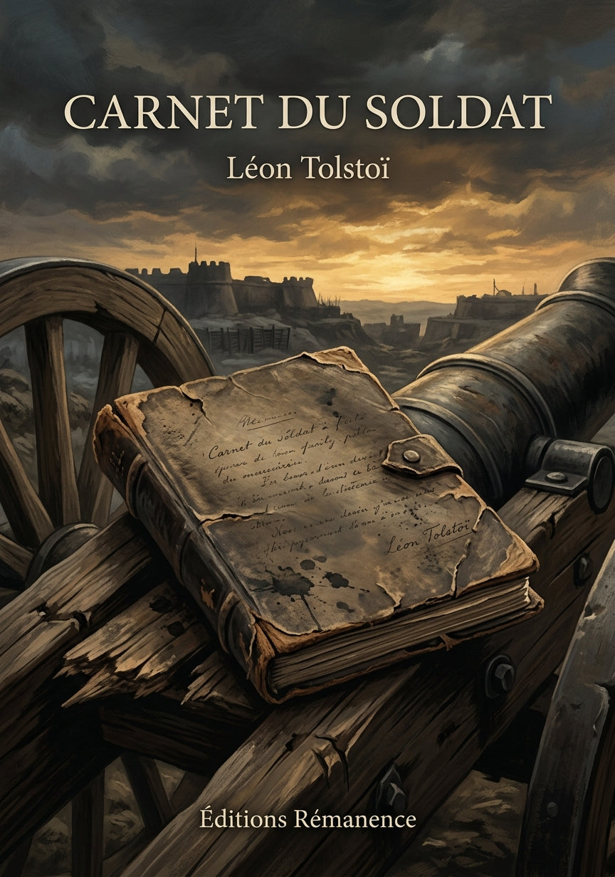 Livre Carnet du Soldat par Léon Tolstoï - Couverture - Editions Remanence