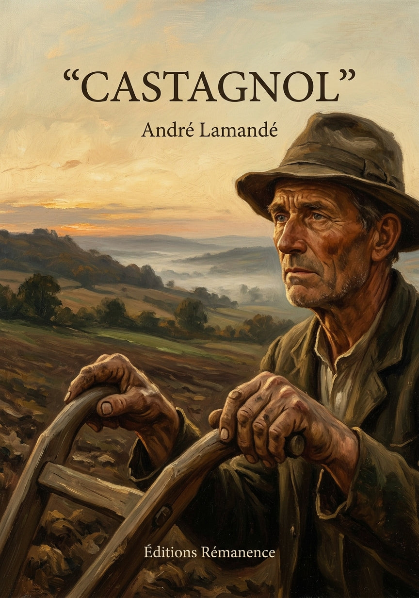 Livre Castagnol par André Lamandé - Couverture - Editions Remanence