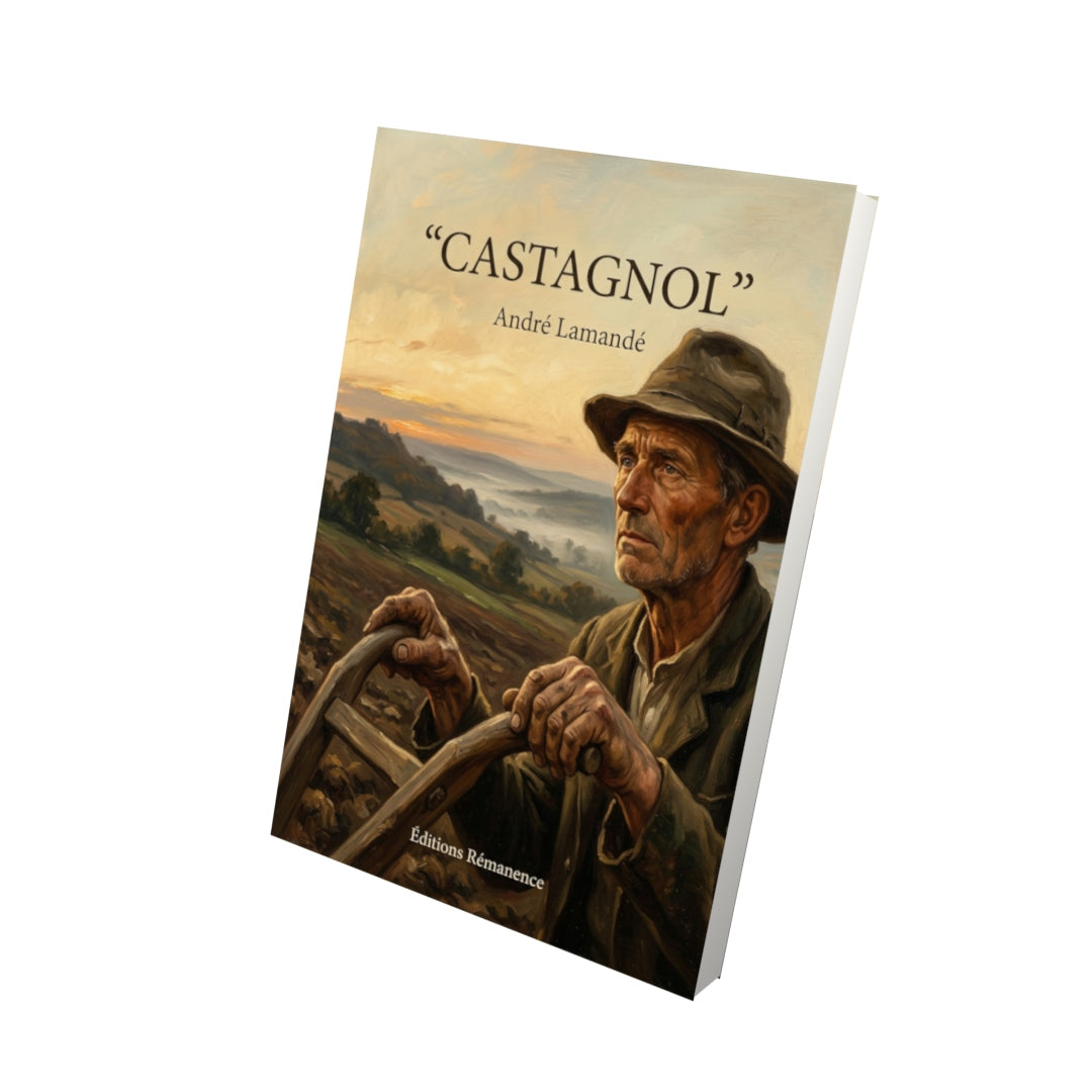 Livre Castagnol par André Lamandé - Vue 3D - Editions Remanence