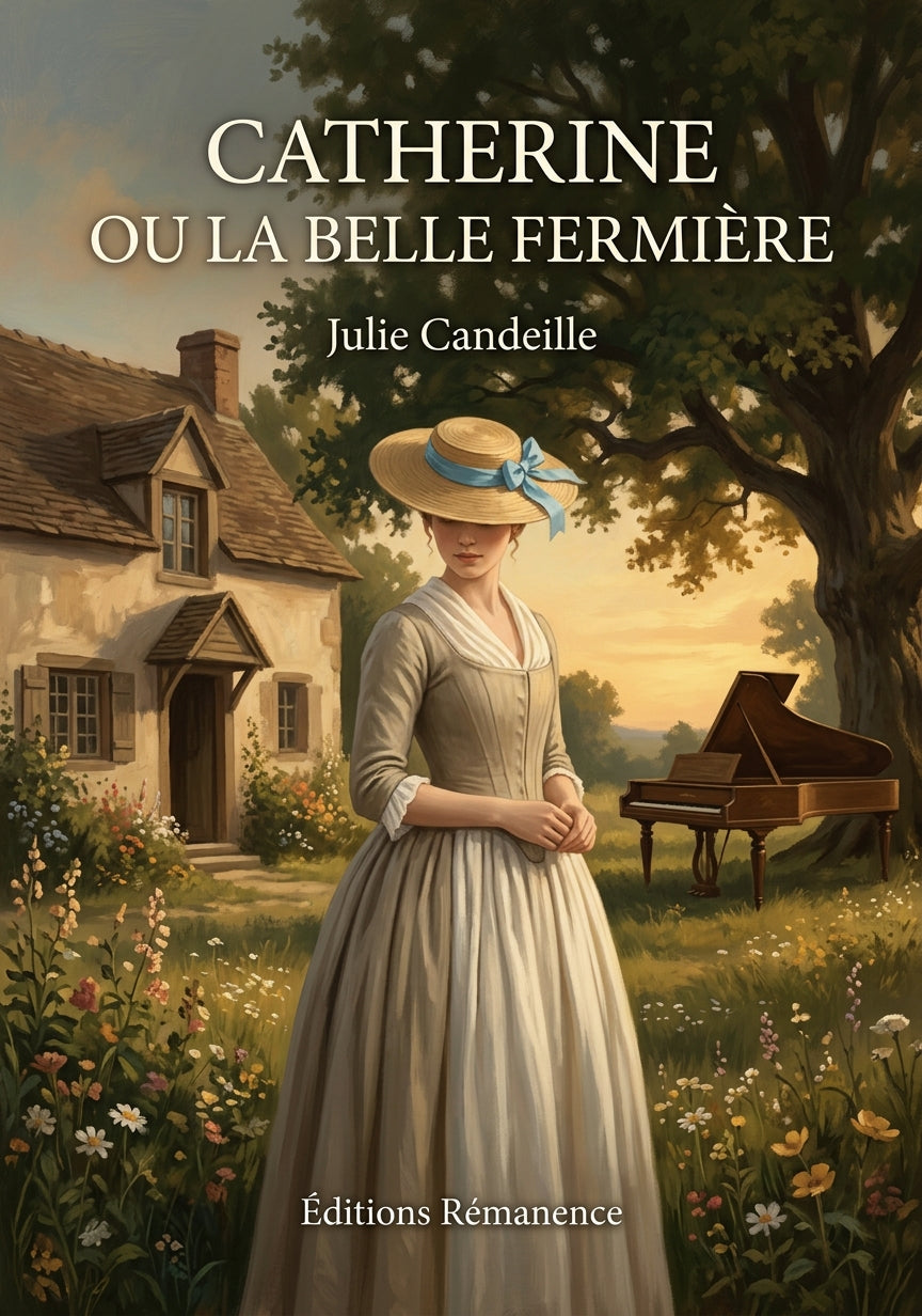 Livre Catherine ou la Belle Fermière par Julie Candeille - Couverture - Editions Remanence