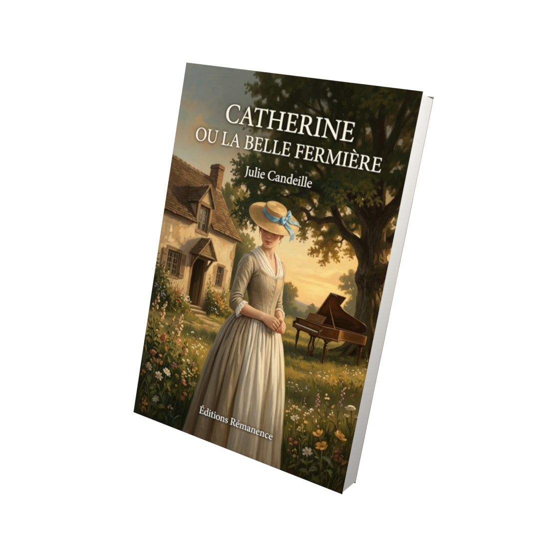 Livre Catherine ou la Belle Fermière par Julie Candeille - Vue 3D - Editions Remanence
