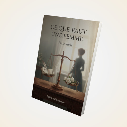 Livre Ce que vaut une femme - Éline Roch - Couverture 3D