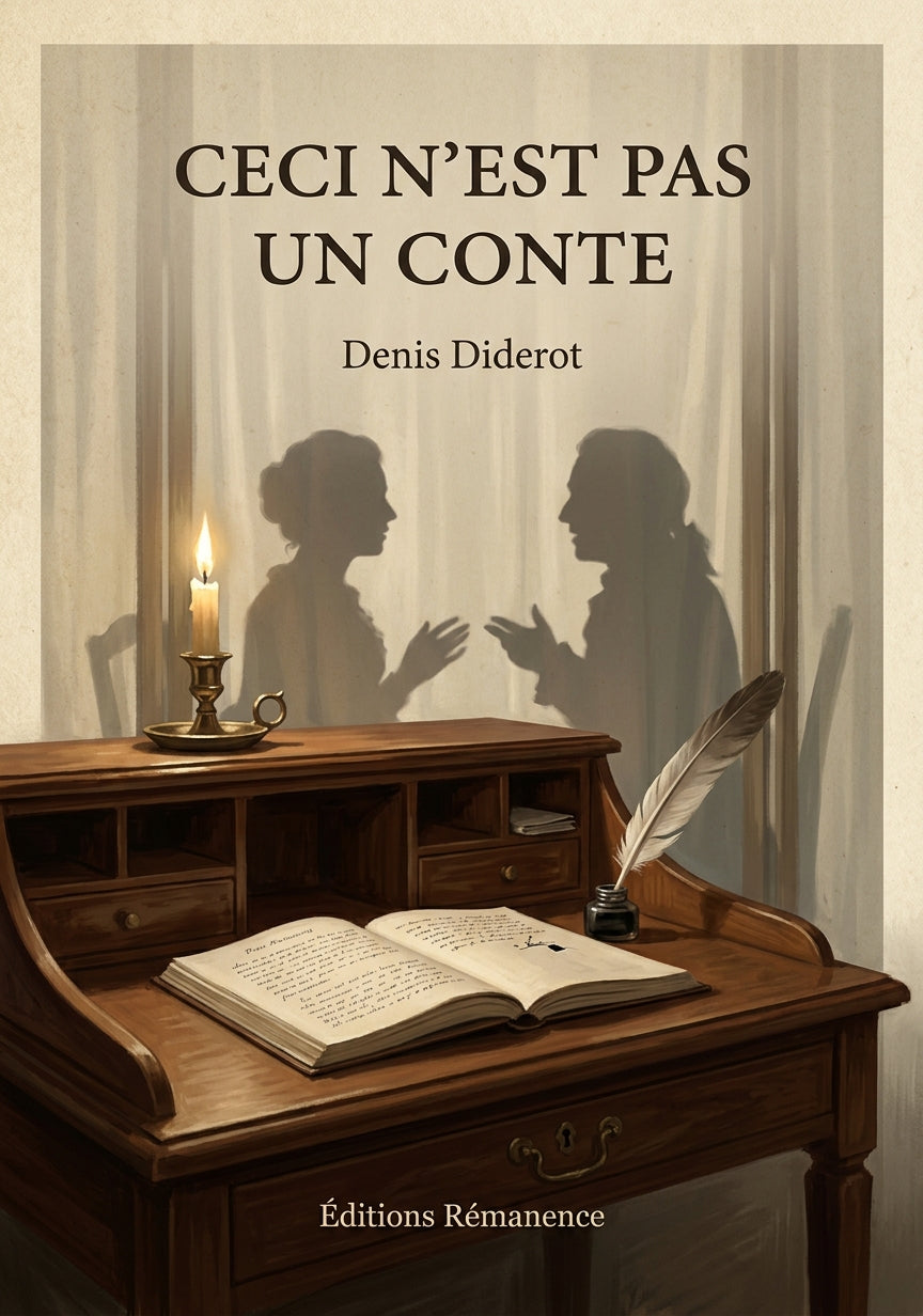 Ceci n'est pas un conte - Denis Diderot (Couverture)