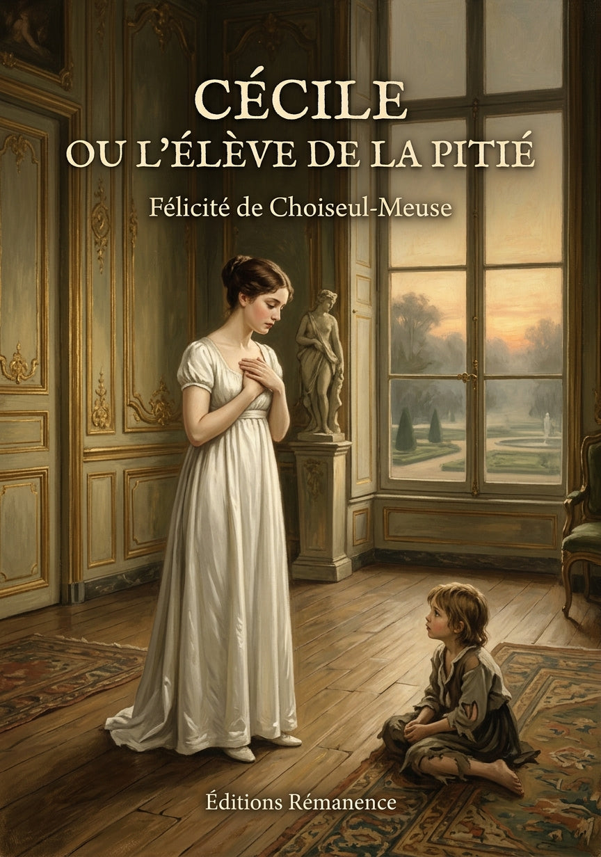 Livre Cécile ou l’Élève de la pitié par Félicité de Choiseul-Meuse - Couverture - Editions Remanence