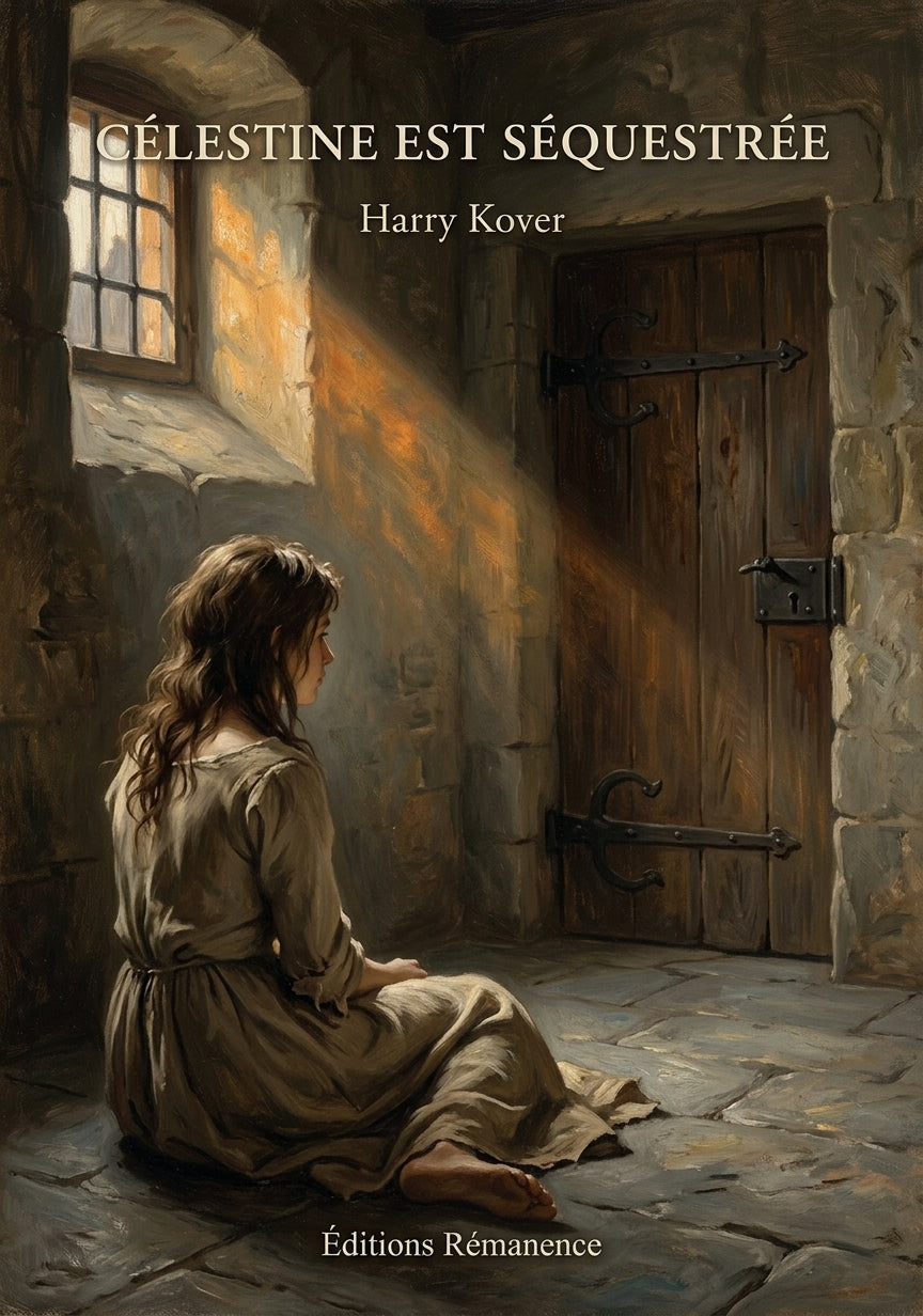 Livre Célestine est séquestrée par Harry Kover - Couverture - Editions Remanence