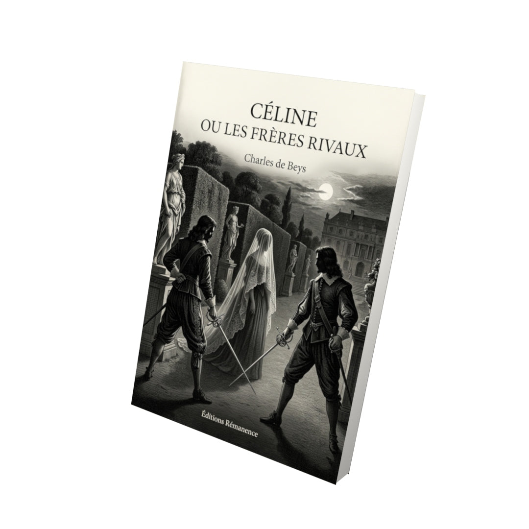 Livre Céline ou les frères rivaux par Charles de Beys - Vue 3D - Editions Remanence