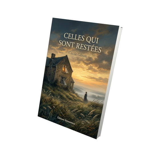 Livre Celles qui sont restées par Cécile Gilson - Vue 3D - Editions Remanence