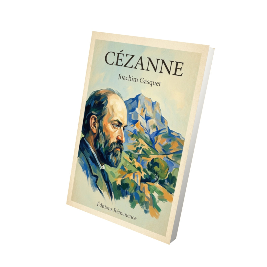 Livre Cézanne - Joachim Gasquet - Vue 3D - Editions Remanence