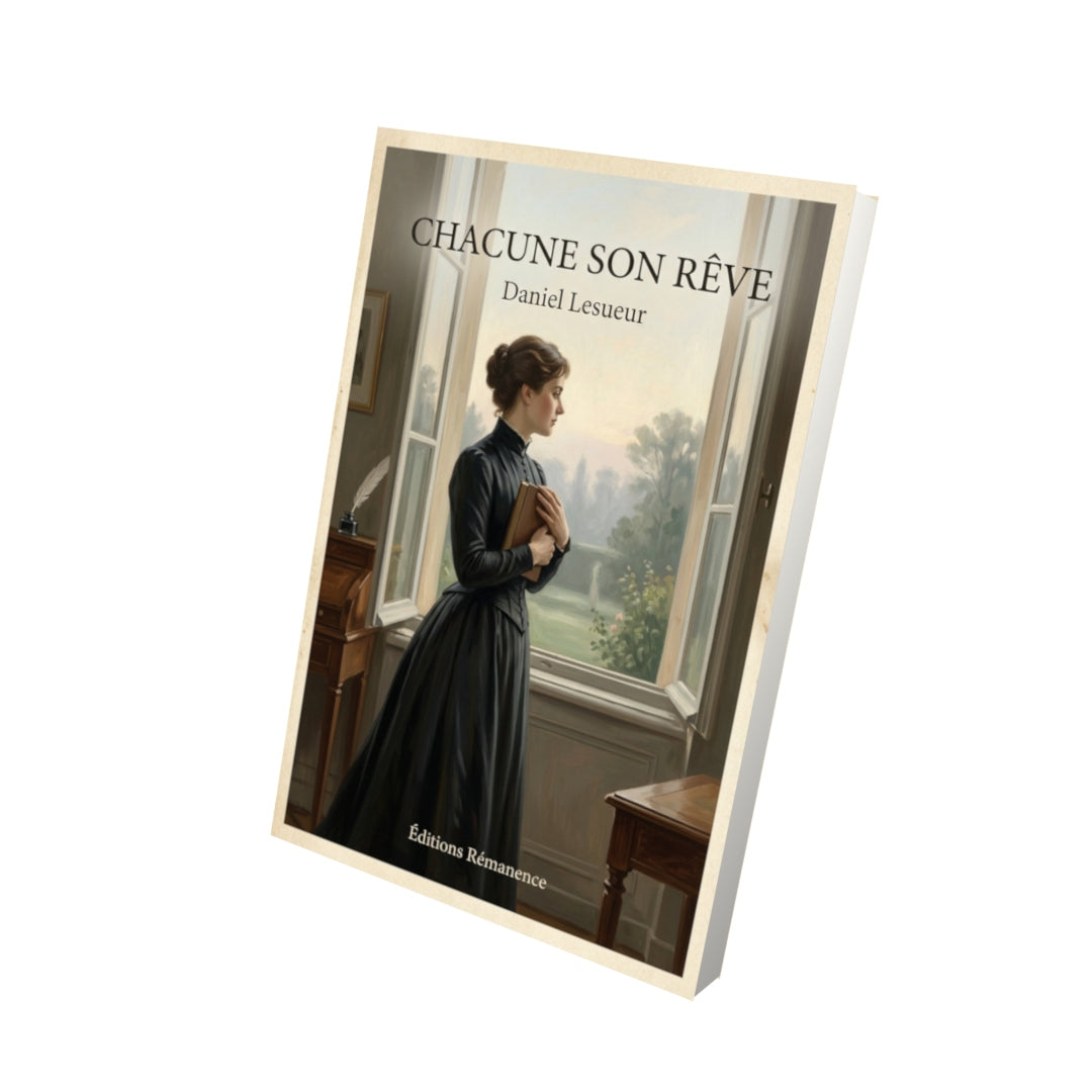 Livre Chacune son Rêve - Daniel Lesueur - Vue 3D - Editions Remanence