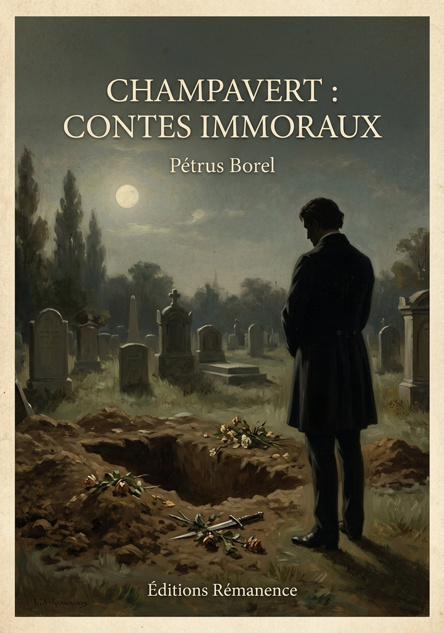 Champavert : contes immoraux - Pétrus Borel (Couverture)