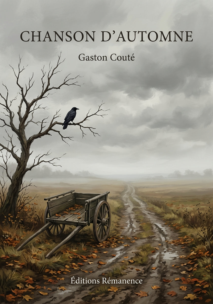 Livre Chanson d’automne par Gaston Couté - Couverture - Editions Remanence