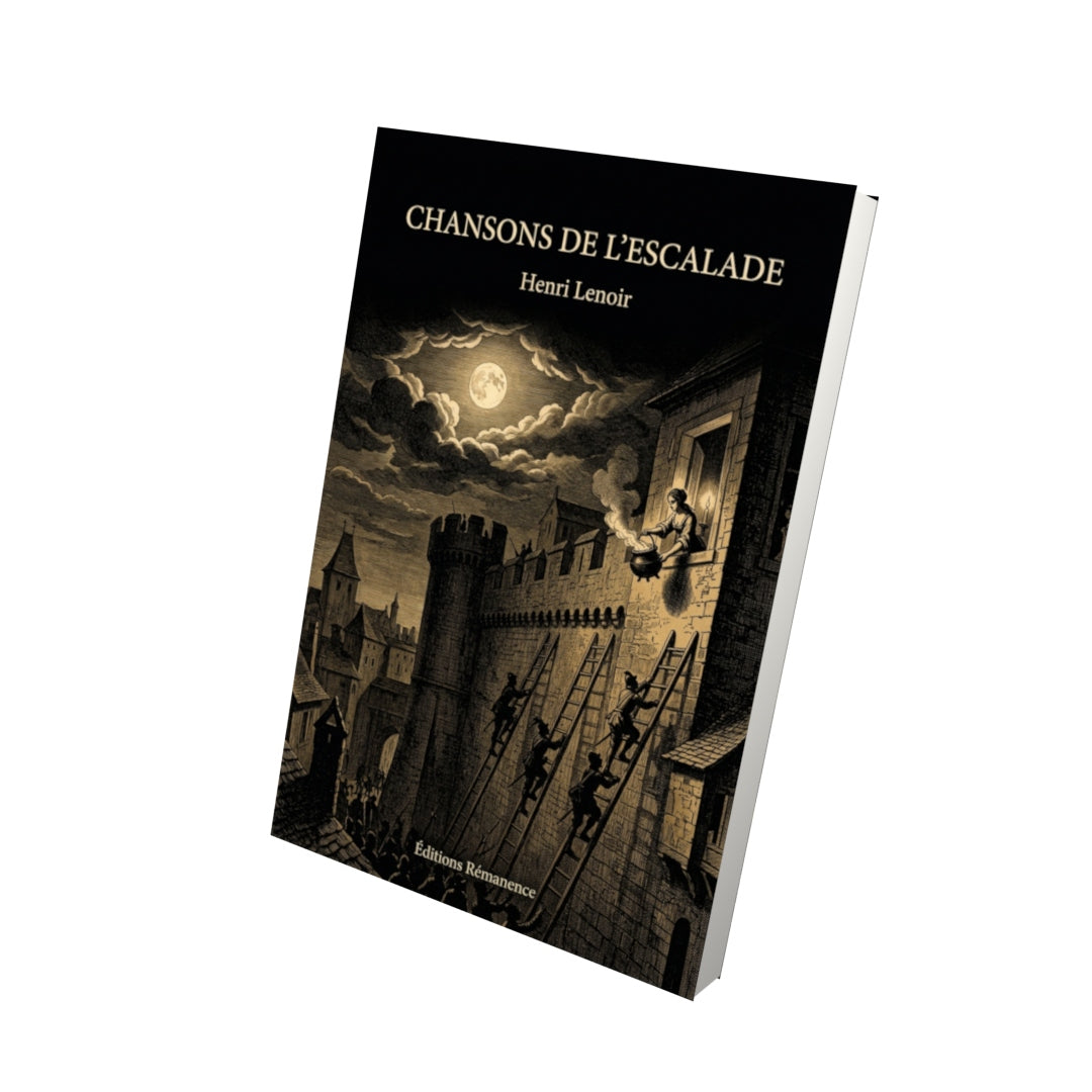 Livre Chansons de l’Escalade par Henri Lenoir - Vue 3D - Editions Remanence