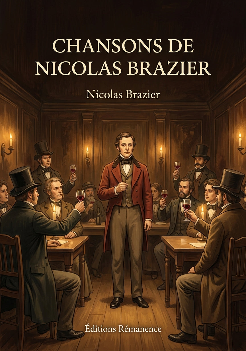 Livre Chansons de Nicolas Brazier par Nicolas Brazier - Couverture - Editions Remanence