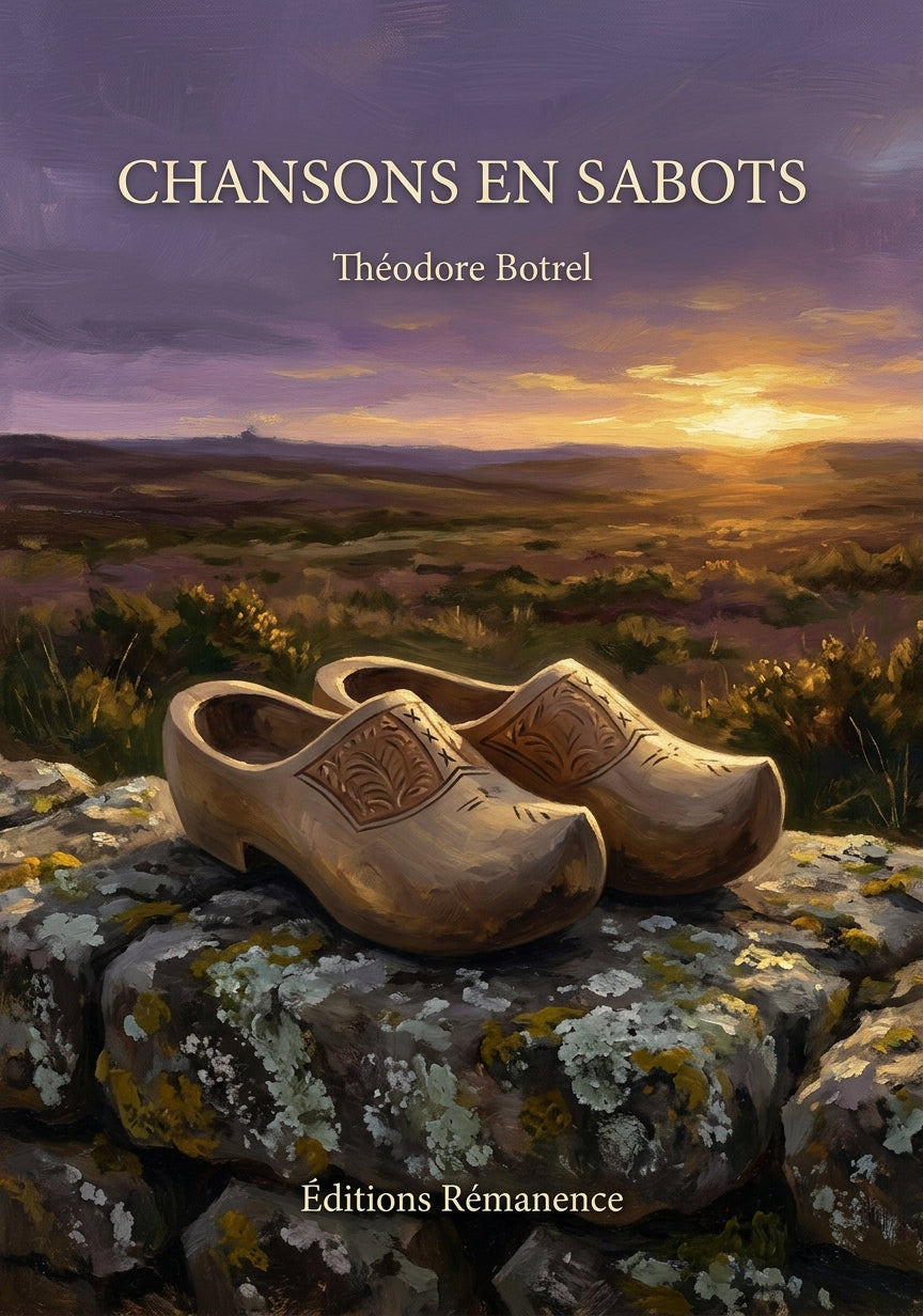 Livre Chansons en Sabots par Théodore Botrel - Couverture - Editions Remanence