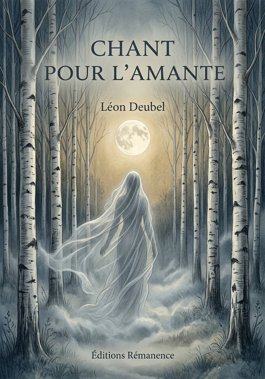 Livre Chant pour l’amante par Léon Deubel - Couverture - Editions Remanence