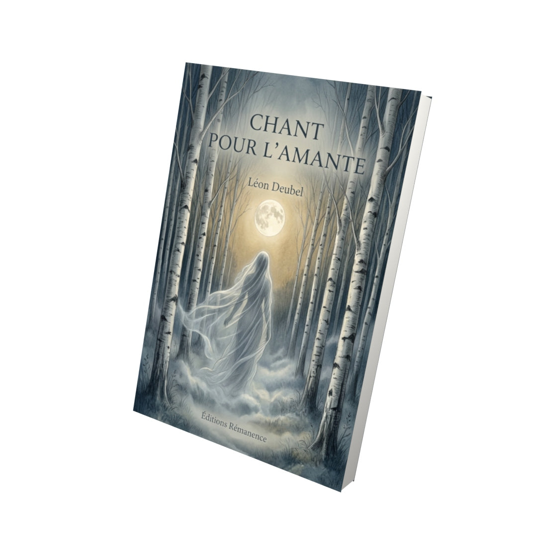 Livre Chant pour l’amante par Léon Deubel - Vue 3D - Editions Remanence