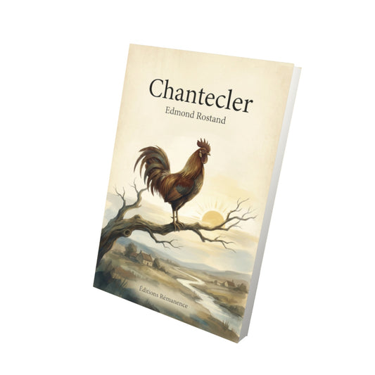 Livre Chantecler – Edmond Rostand - Vue 3D - Editions Remanence