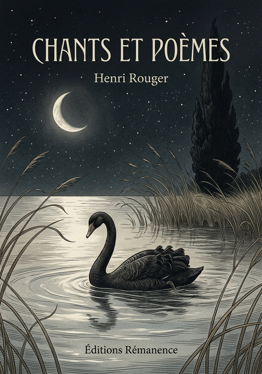 Livre Chants et Poèmes par Henri Rouger - Couverture - Editions Remanence