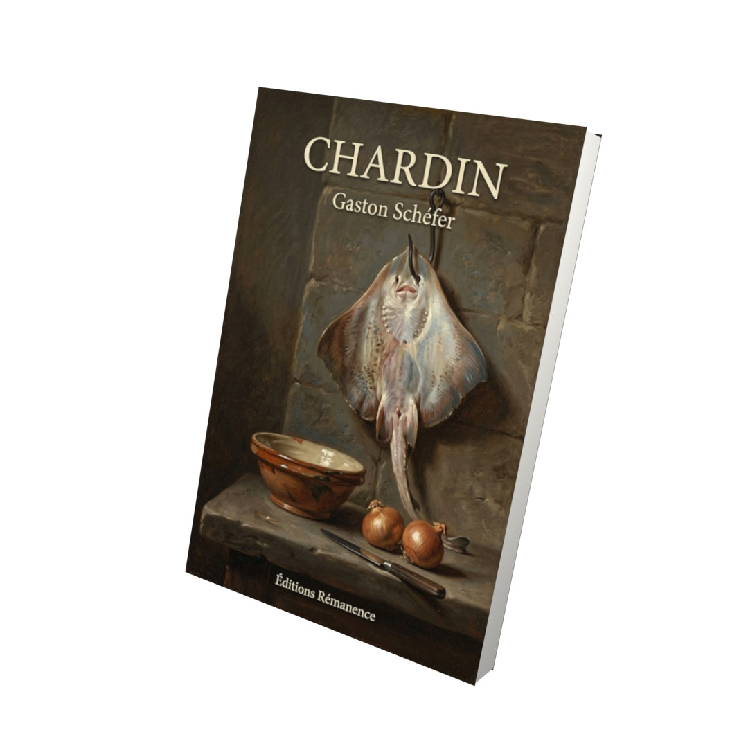 Livre Chardin par Gaston Schéfer - Vue 3D - Editions Remanence
