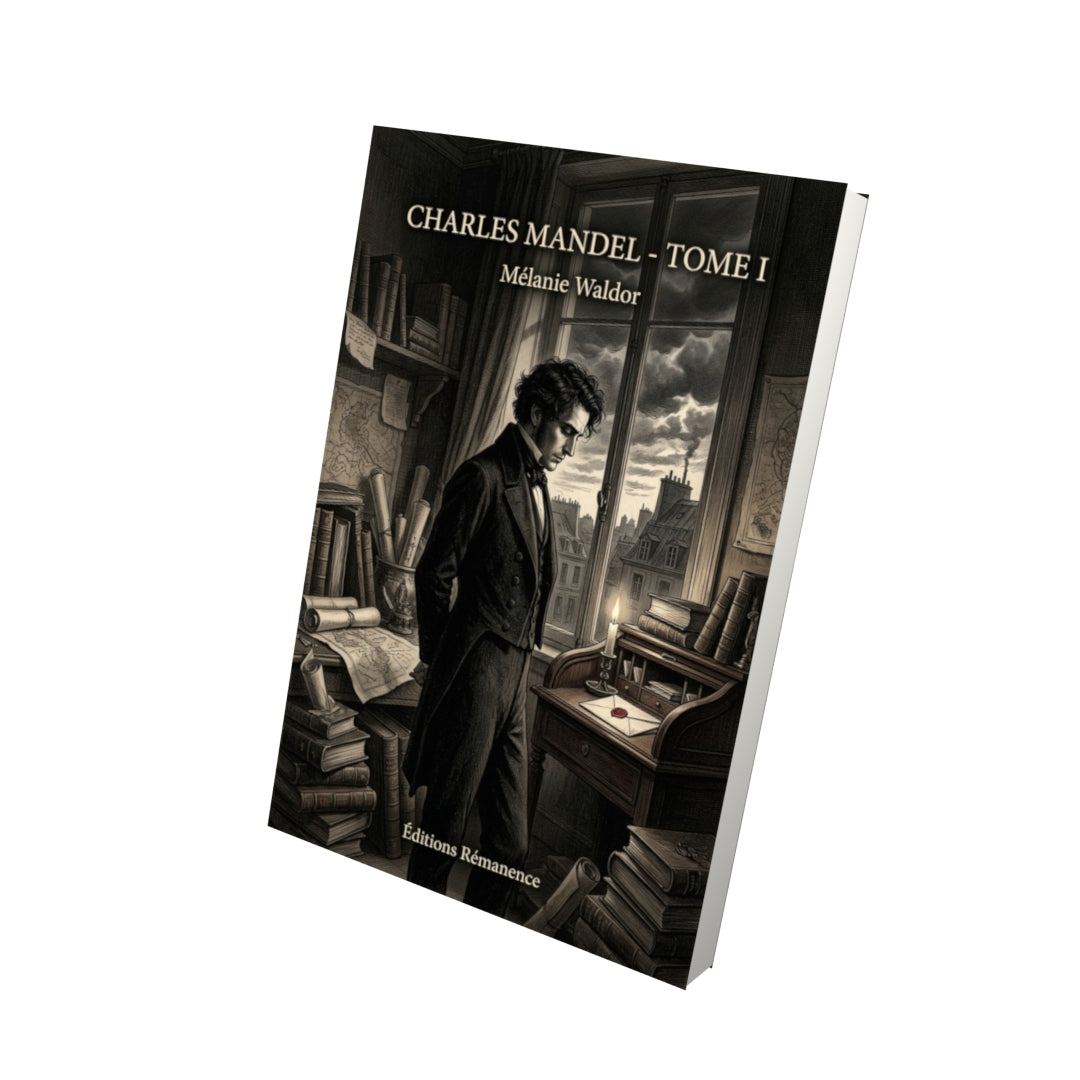Livre Charles Mandel - Tome I par Mélanie Waldor - Vue 3D - Editions Remanence